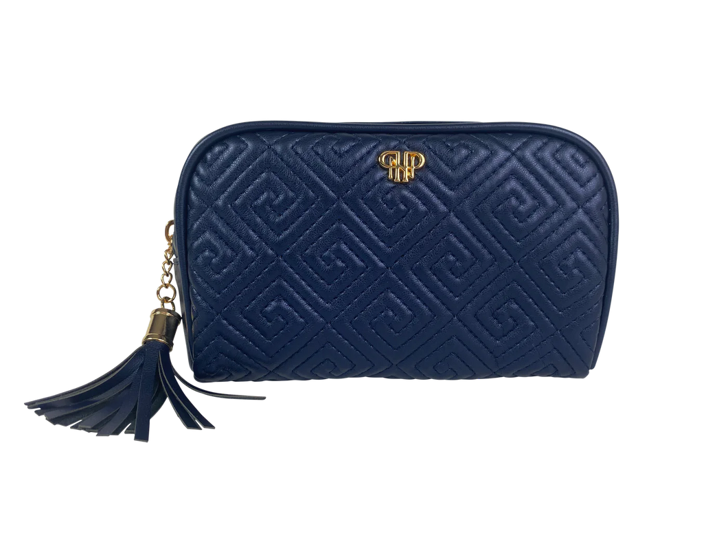 PurseN: Small Makeup Case in Greek Navy