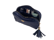 Load image into Gallery viewer, PurseN: Small Makeup Case in Greek Navy
