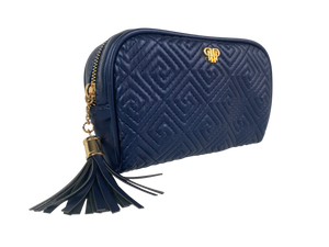 PurseN: Small Makeup Case in Greek Navy