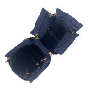 PurseN: Tiara Weekender Jewelry Case in Greek Navy