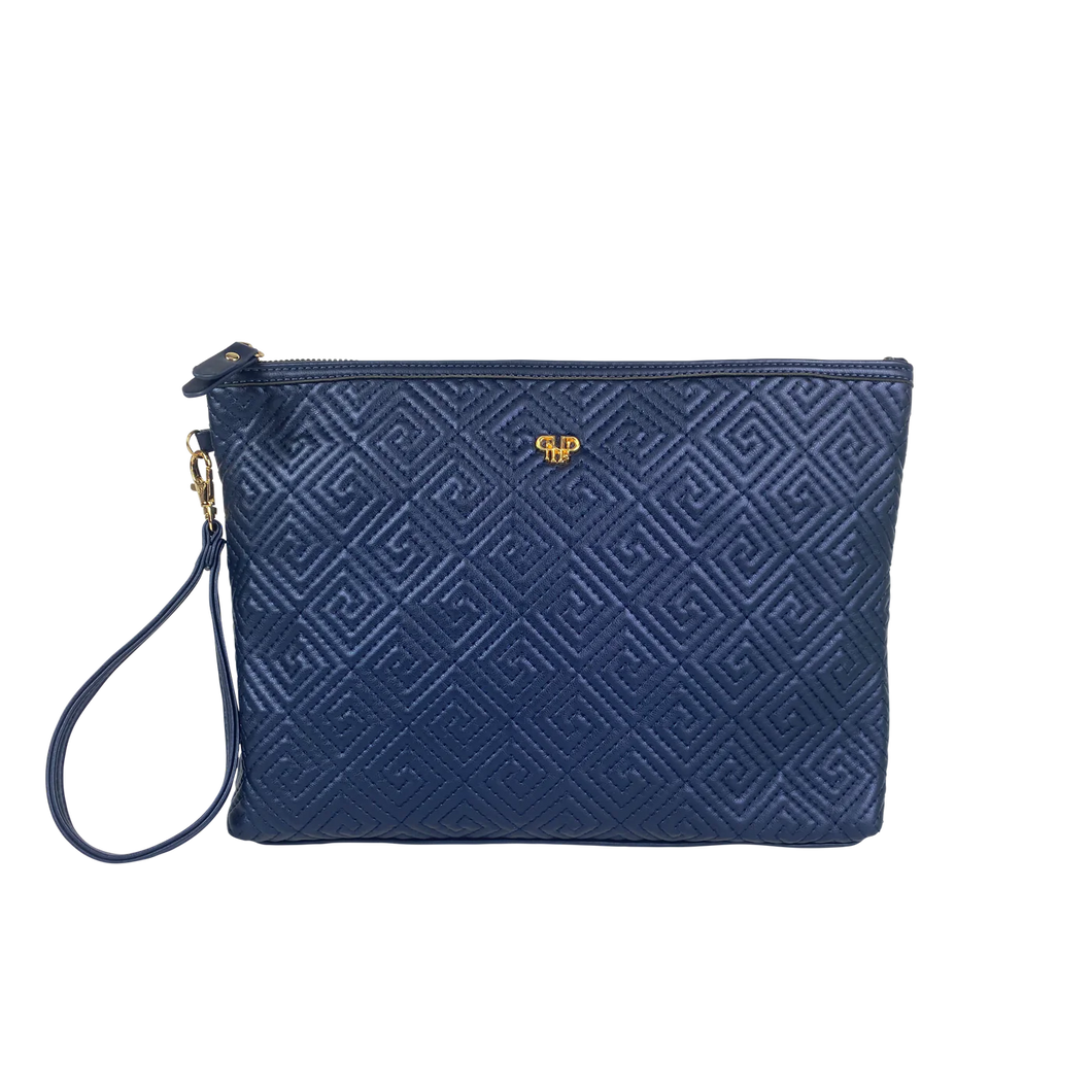 PurseN: Litt Makeup Case in Greek Navy