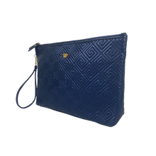 Load image into Gallery viewer, PurseN: Litt Makeup Case in Greek Navy
