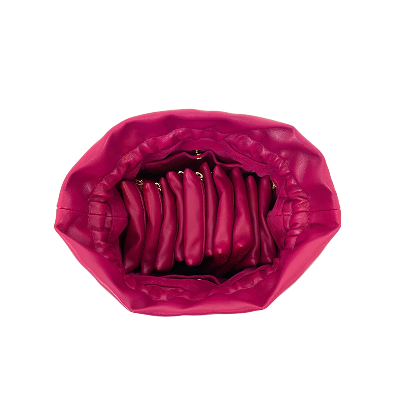 PurseN: Ultra Jewelry Case in Fuchsia