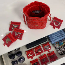 Load image into Gallery viewer, PurseN: Ultra Jewelry Case in Red
