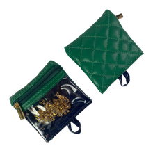 Load image into Gallery viewer, PurseN: Getaway Jewelry Case in Emerald Green
