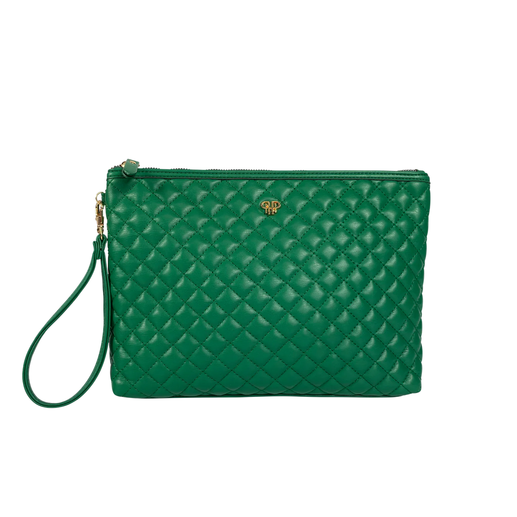 PurseN: Litt Makeup Case in Emerald Green