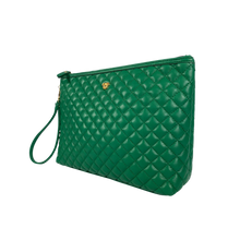 Load image into Gallery viewer, PurseN: Litt Makeup Case in Emerald Green
