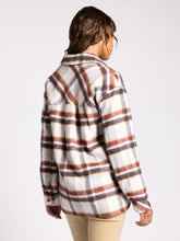 Load image into Gallery viewer, Thread &amp; Supply: Mikkel Coat in Wine Black Plaid
