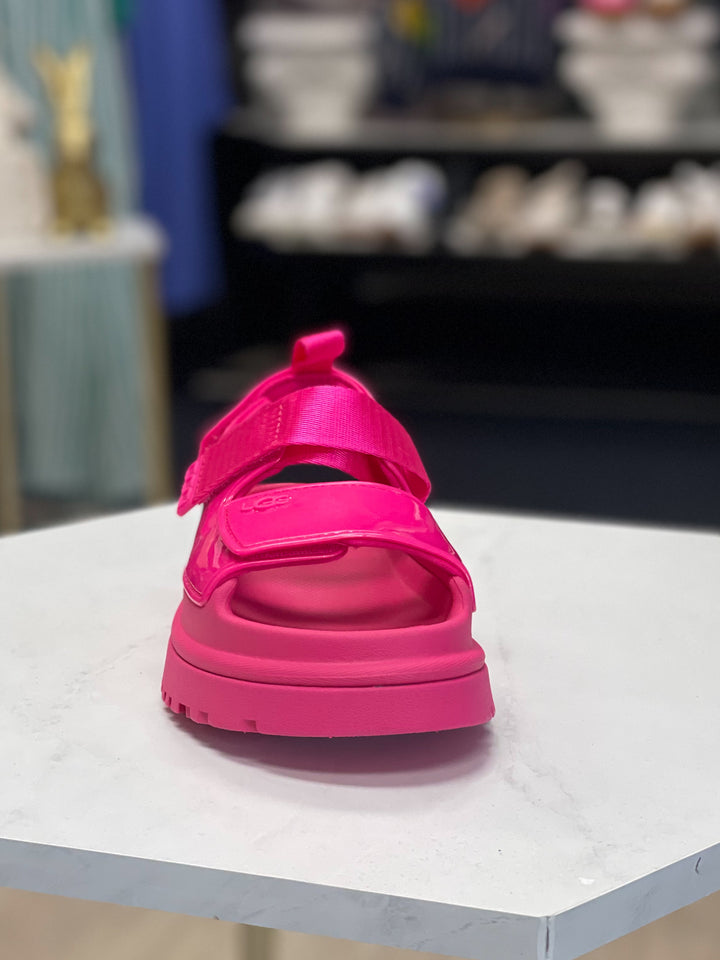 UGG: K Goldenglow Glossy Sparkles in Deep Coral