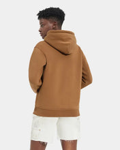 Load image into Gallery viewer, UGG: W Rey Uggfluff Logo Hoodie in chestnut/Plaster
