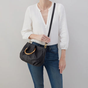 Hobo: Sheila Ring Satchel in Black