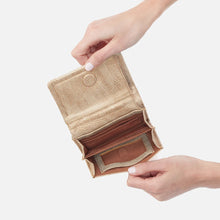 Load image into Gallery viewer, Hobo: Lumen Medium Bifold Wallet in Gold Leaf
