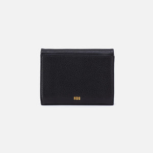 Hobo: Lumen Medium Bifold Wallet in Black