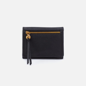 Hobo: Lumen Medium Bifold Wallet in Black