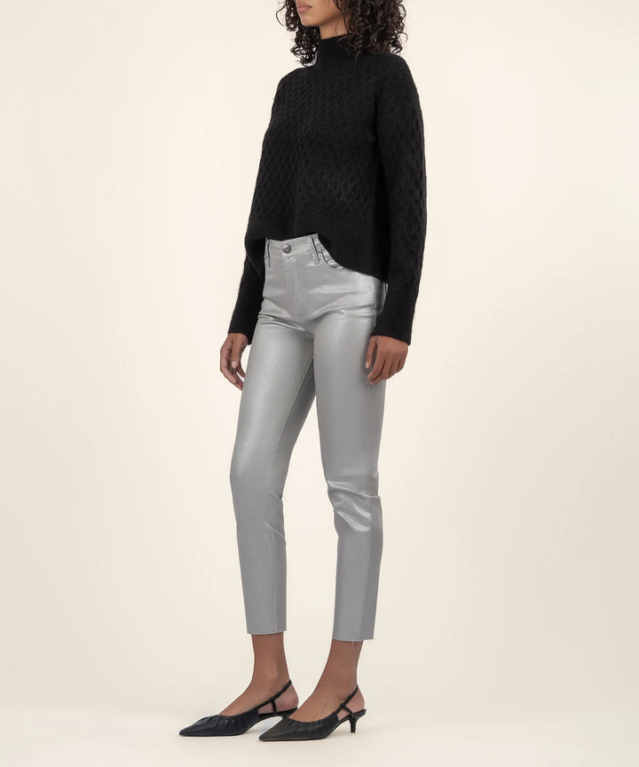 Kut: Adah Pull On Sweater in Black KS23507