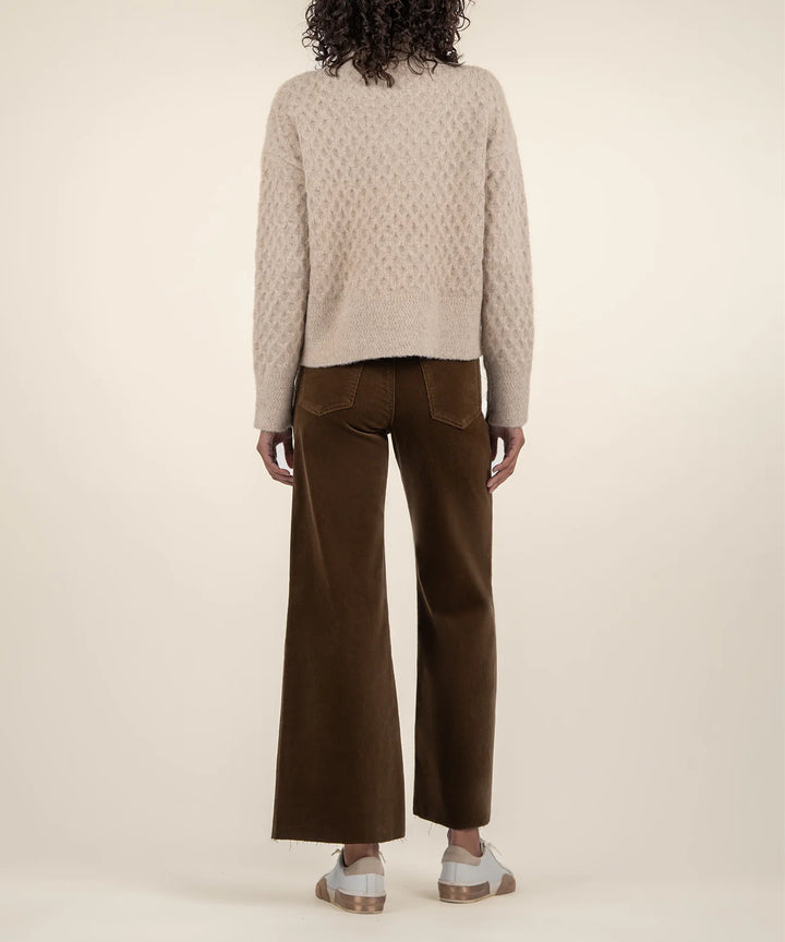 Kut: Adah Pull On Sweater in Oatmeal KS23507