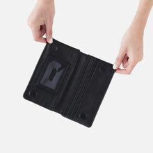 Load image into Gallery viewer, Hobo: Lumen Wallet in Black
