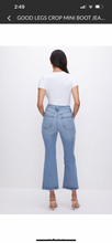 Load image into Gallery viewer, Good American: Good Legs Crop Mini Boot Jeans in Indigo510
