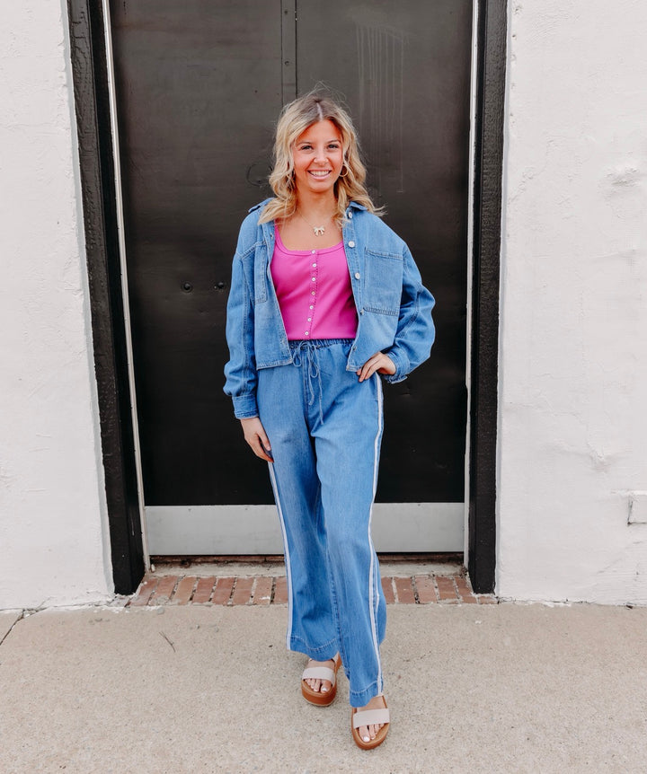 Z Supply: Erin Denim Jacket in Dreamstate (ZJ263143S)