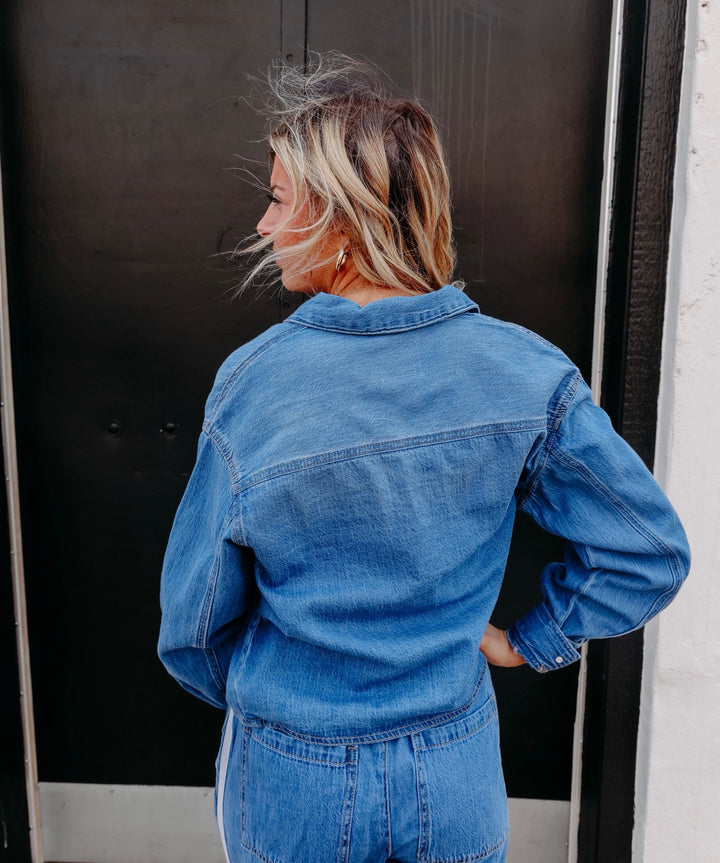 Z Supply: Erin Denim Jacket in Dreamstate (ZJ263143S)