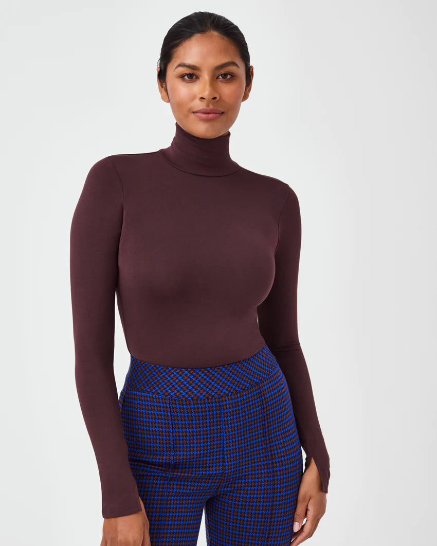 Spanx AirEssentials Powder Mock Neck Top