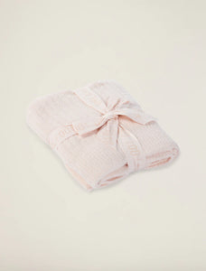 Barefoot Dreams: CozyChic Lite® Ribbed Baby Blanket in Pink