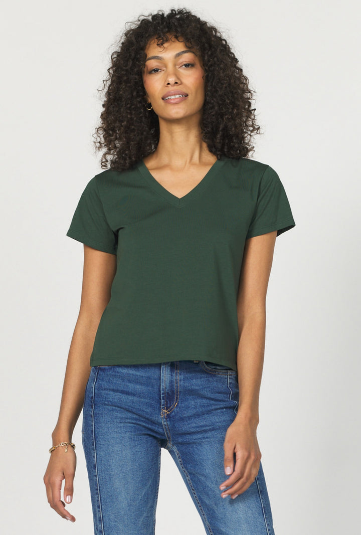 Another Love: Amaya Top in Evergreen