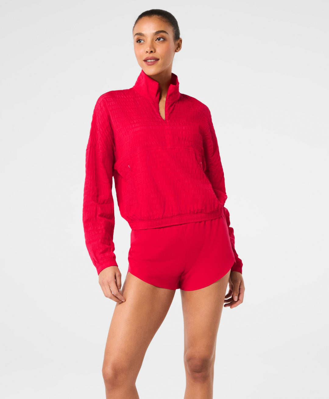 Spanx: Active Run Jacket in Spanx Red 51012R