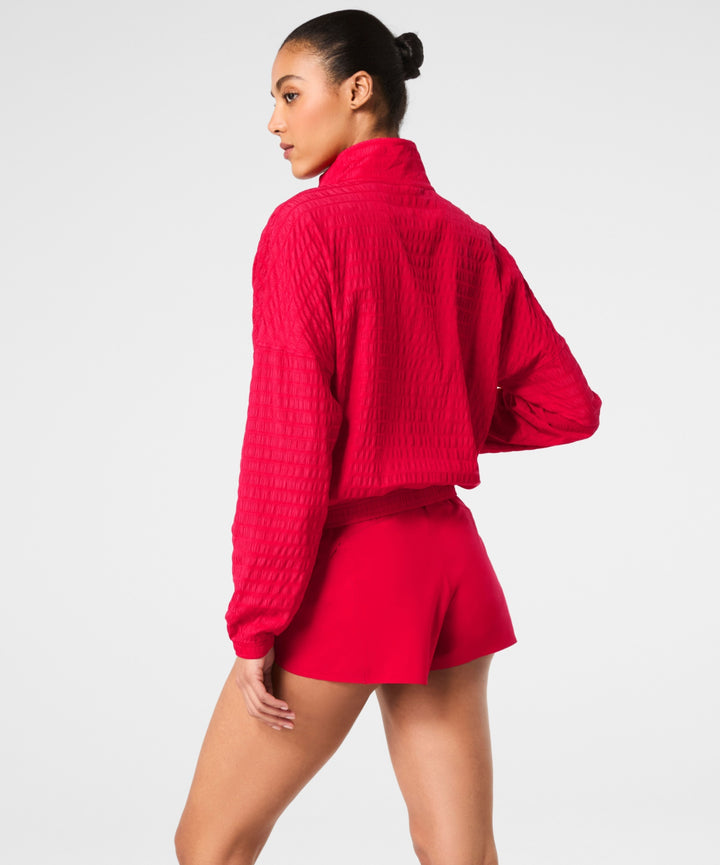 Spanx: Active Run Jacket in Spanx Red 51012R
