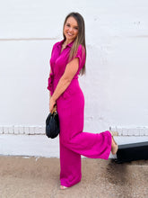 Load image into Gallery viewer, Steve Madden: Tori Jumpsuit in Bright Rose
