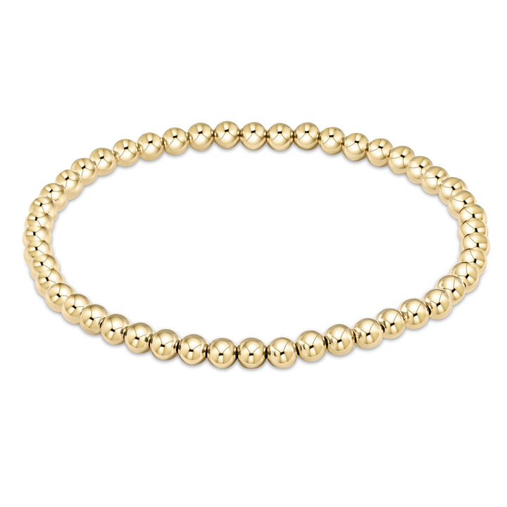 Enewton: Classic Gold 4mm Bead Bracelet