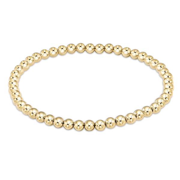 Enewton: Classic Gold 4mm Bead Bracelet