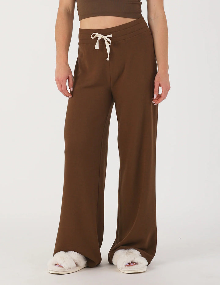 Gylder: Cloud Fleece Pant in Chocolate