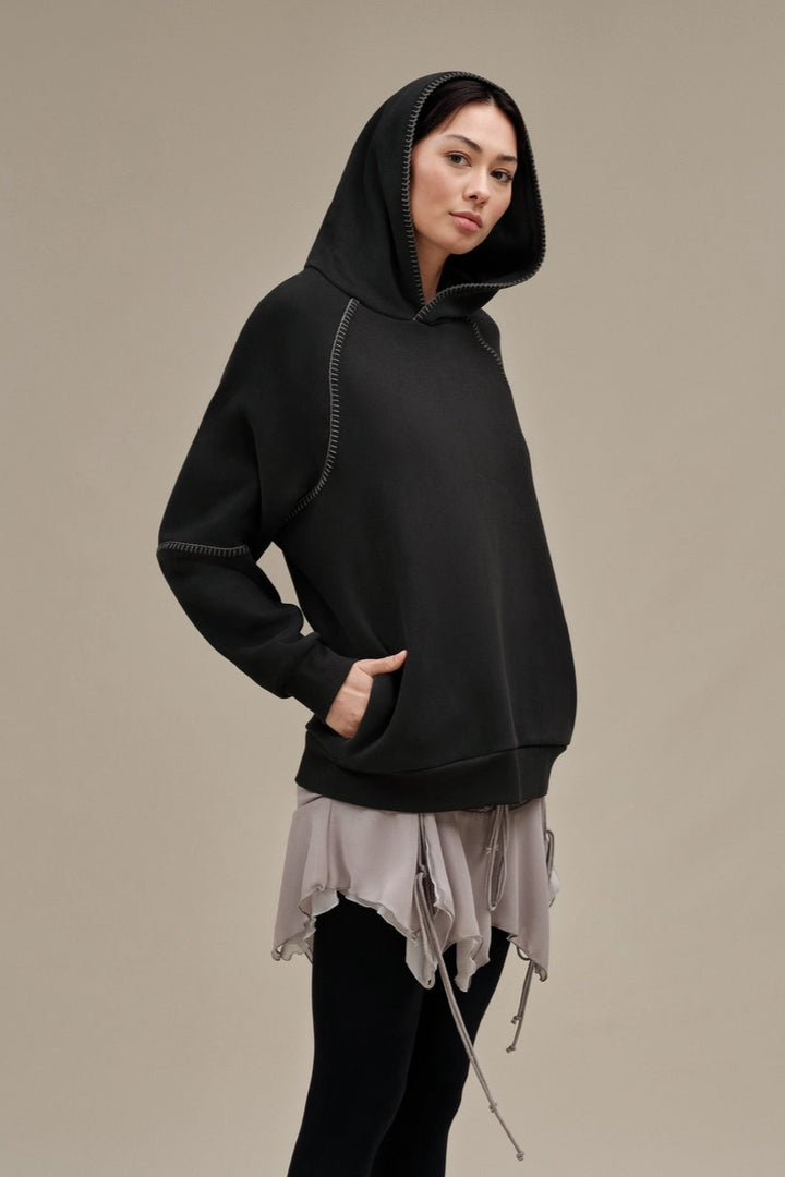 UGG: Classic Hoodie in Black
