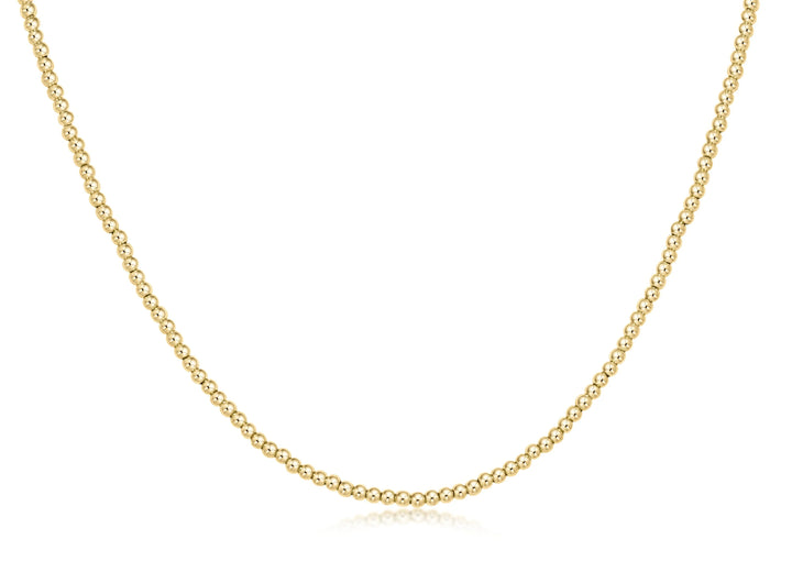 Enewton: 15” Choker Classic Gold Bead Choker - The Vogue Boutique