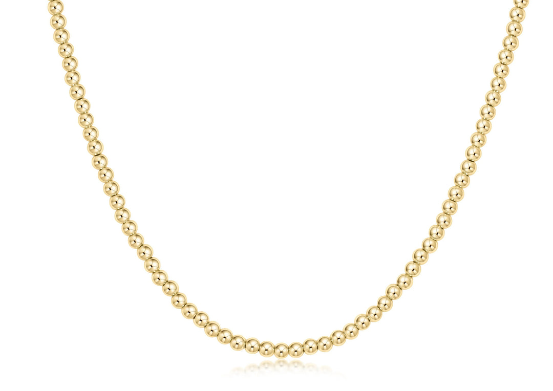 Enewton: 15” Choker Classic Gold Bead Choker - The Vogue Boutique