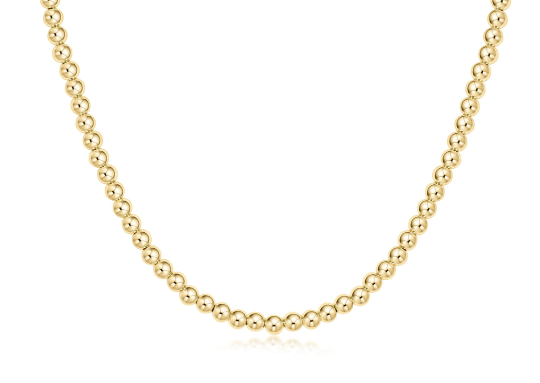 Enewton: 15” Choker Classic Gold Bead Choker - The Vogue Boutique