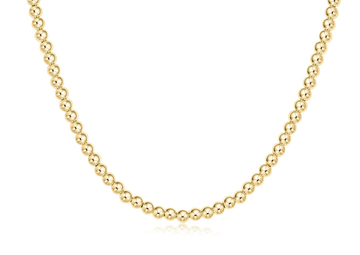 Enewton: 15” Choker Classic Gold Bead Choker - The Vogue Boutique