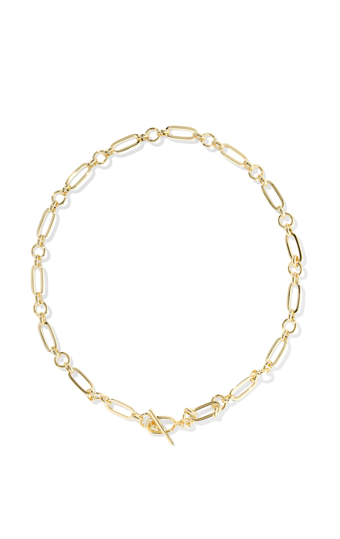 Kendra Scott: Sylvia Metal Link Chain Necklace in Gold Metal