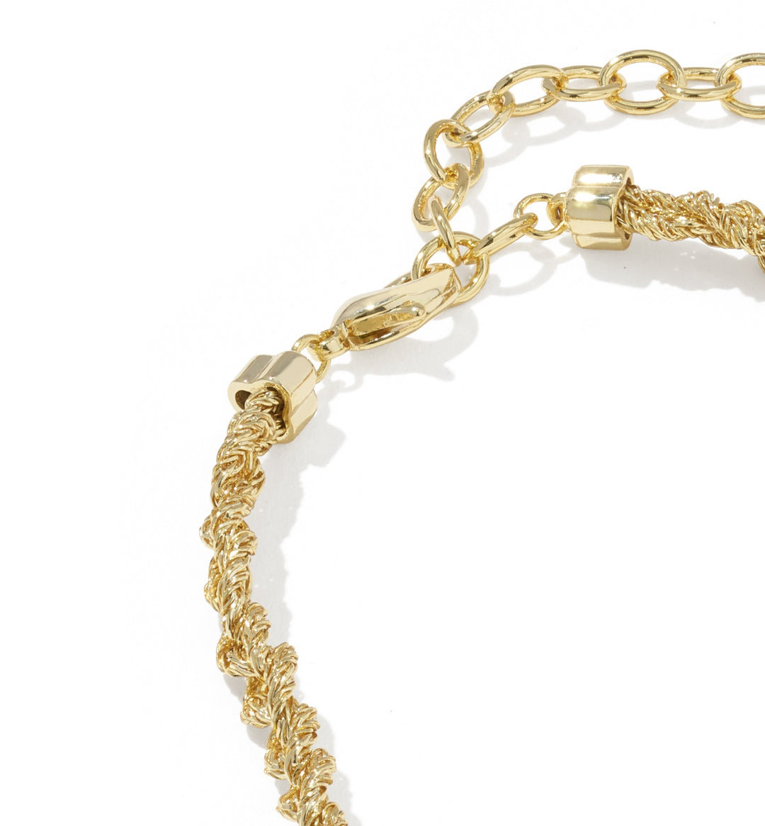 Kendra Scott: Gabriella Braided Chain Bracelet in Gold - The Vogue Boutique