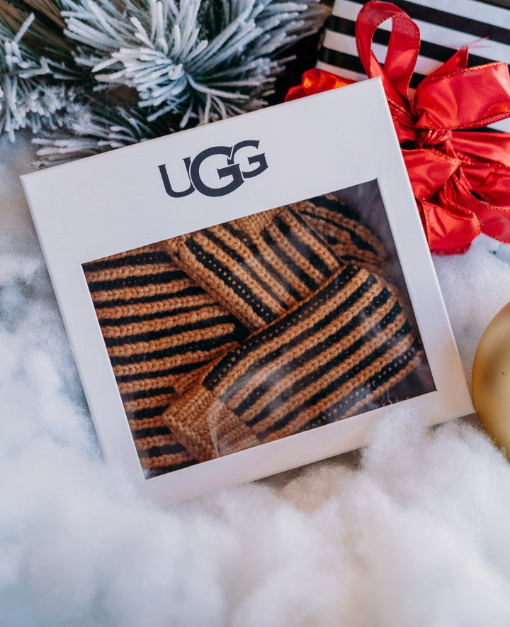 Ugg: W Chunky Plaited Set in Black Multi