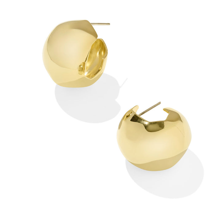 Kendra Scott: Kaitlin Hoop Earrings in Gold