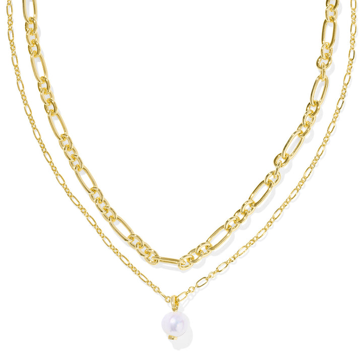 Kendra Scott: Ashton Multi Strand Necklace in Gold