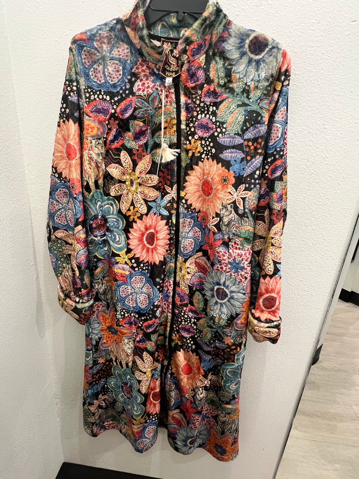 Johnny Was: Zip Up Robe in Caetana