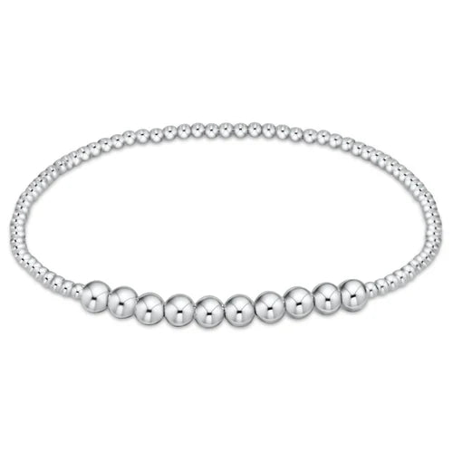Enewton: Classic Sterling Beaded Bliss Bead Bracelet