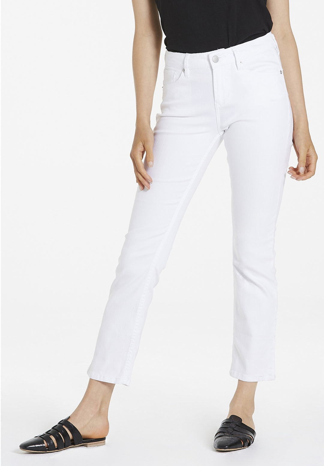 Dear John: Blaire Straight Leg Jeans in White White - The Vogue Boutique