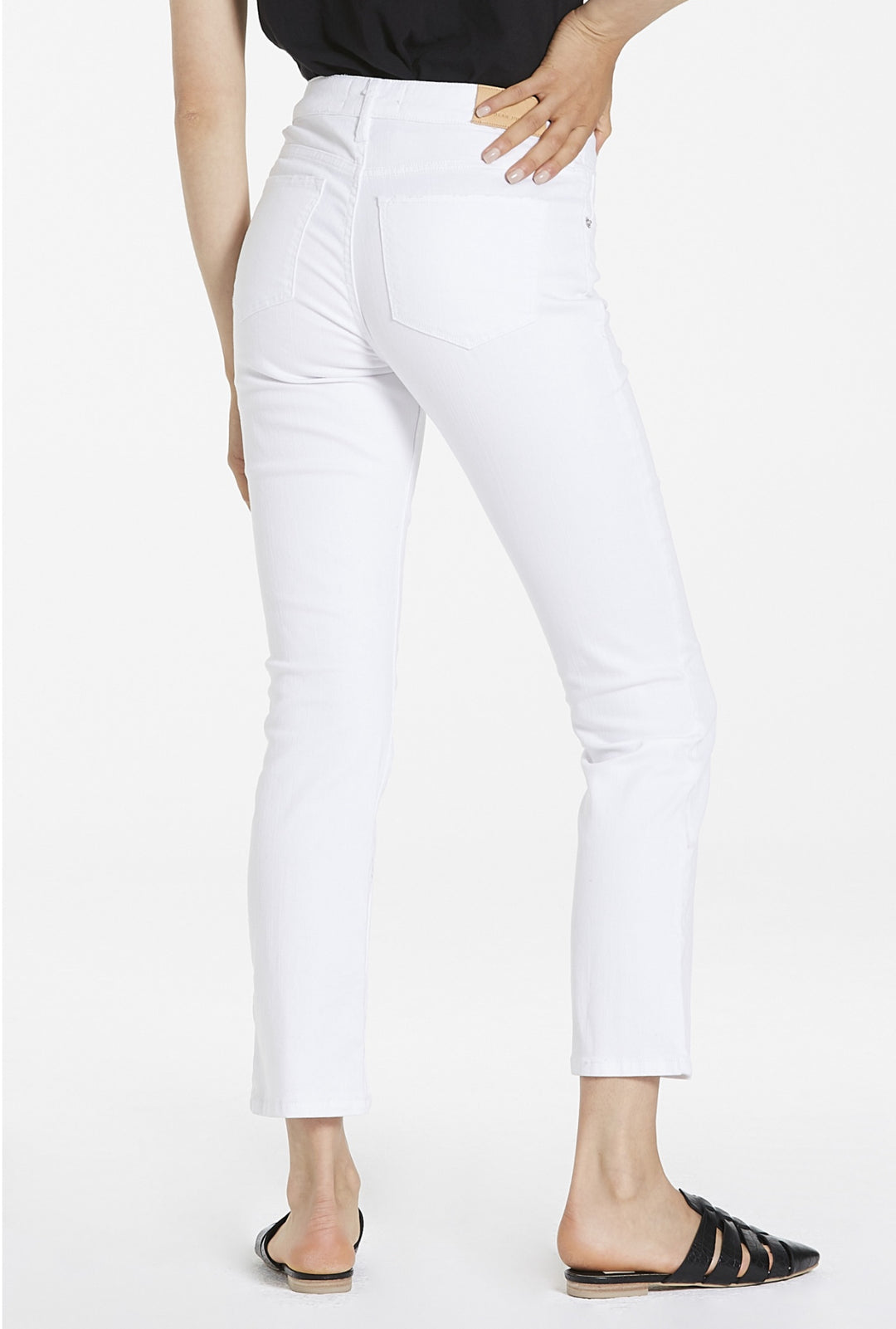 Dear John: Blaire Straight Leg Jeans in White White - The Vogue Boutique