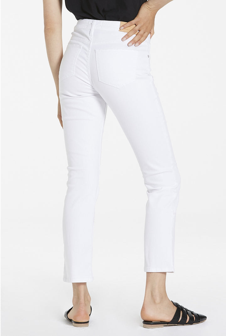 Dear John: Blaire Straight Leg Jeans in White White - The Vogue Boutique