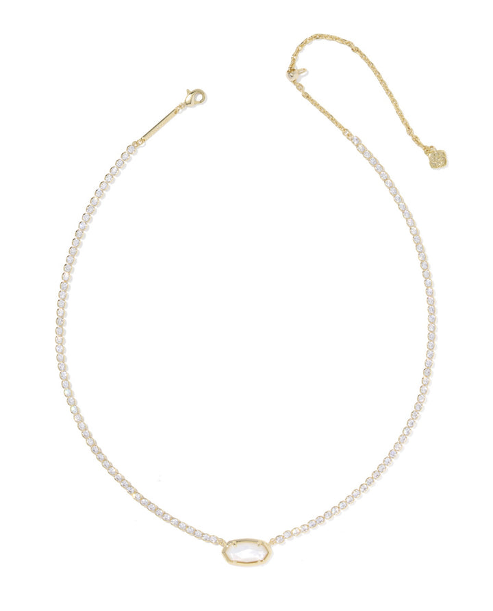 Kendra Scott: Elisa Tennis Necklace in Gold