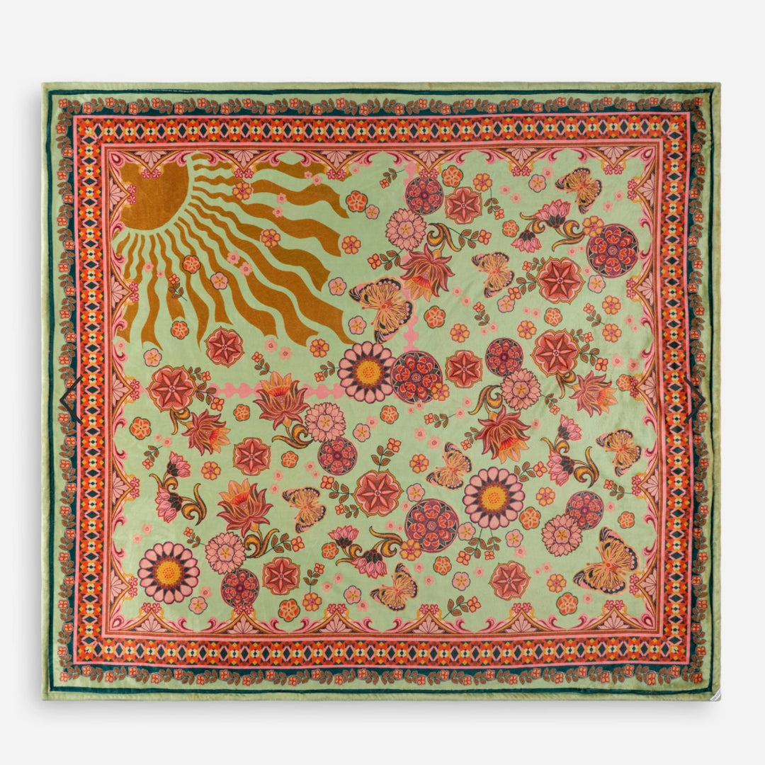 Johnny Was: Laurel Canyon Cozy Blanket in Endora Scarf